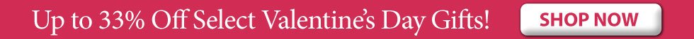 Up to 33% Off Select Valentine’s Day Gifts!