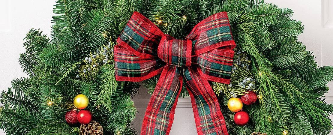 Main image for the article:How It's Made: Evergreen Wreaths