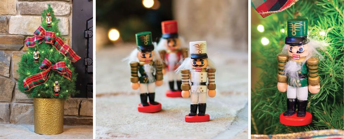 Nutcracker Noel mini Christmas Tree