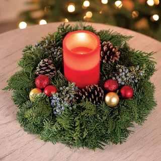 Holiday Centerpiece クリスマス装飾 Classic Christmas Centerpiece | Jackson & Perkins