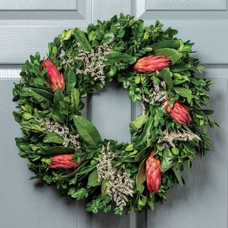 Pink Protea Preserved Wreath