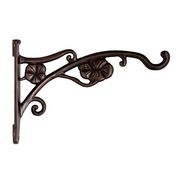 Restorers Brass Flower Plant Hanger - Pair Thumb