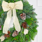 Winter Shimmer Wreath with Lights Alternate Image 1