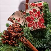Woodland Basket Christmas Centerpiece Alternate Image 1