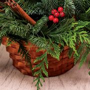 Woodland Basket Christmas Centerpiece Alternate Image 3