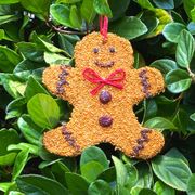 Gingerbread Cookie Bird Seed Treat Thumb