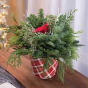 Cardinal Wishes Christmas Centerpiece Thumb