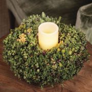 Mixed Succulent Candle Centerpiece Alternate Image 2