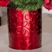 Winter Ruby Magnolia Decorated Christmas Tree Alternate Image 2