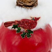 Cheerful Cardinal Minerva Waxed Amaryllis Bulb Alternate Image 1