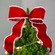 Holly Jolly Potted Christmas Tree Alternate Image 1