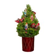 Nutcracker Noel Living Tabletop Christmas Tree Alternate Image 4