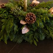 Winter Shimmer Fresh Evergreen Centerpiece Alternate Image 1