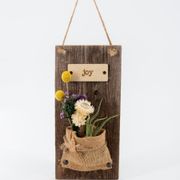 Joy Wall Plaque with Air Plant Gift Alternate Image 2