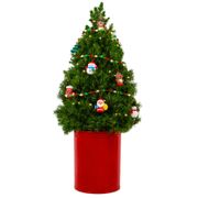 Santa's Surprise Living Tabletop Christmas Tree Alternate Image 7