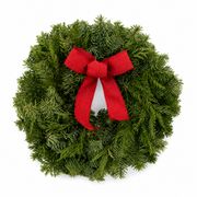 Perfect Pair Fresh Evergreen Wreaths Alternate Image 2