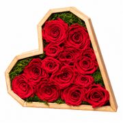 Preserved Red Rose Sweetheart Gift Alternate Image 2