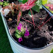 Vego Garden&reg; 17-Inch 6 In 1 Modular Metal Raised Bed (White) Alternate Image 2