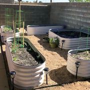 Vego Garden&reg; 17-Inch 9 In 1 Modular Metal Raised Bed (White) Alternate Image 2