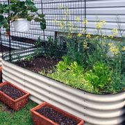 Vego Garden&reg; 17-Inch 9 In 1 Modular Metal Raised Bed (White) Alternate Image 3