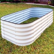 Vego Garden&reg; 17-Inch 9 In 1 Modular Metal Raised Bed (White) Alternate Image 6