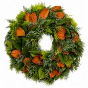 Fresh Bunches Fresh Magnolia Wreath Alternate Image 2
