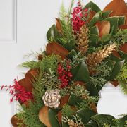 Winter Whimsy Magnolia Wreath Alternate Image 1