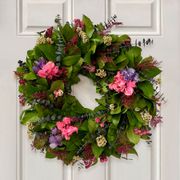 Sunset Bliss Dried Floral Wreath Thumb