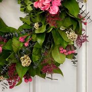 Sunset Bliss Dried Floral Wreath Alternate Image 1