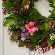 Sunset Bliss Dried Floral Wreath Alternate Image 2