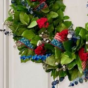 Patriot Salute Dried Floral Wreath Alternate Image 2