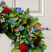 Patriot Salute Dried Floral Wreath Alternate Image 4