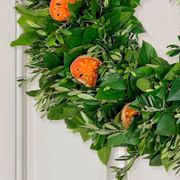 Simply Citrus Dried Orange Wreath Alternate Image 2