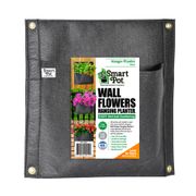 Smart Pot&reg; Wall Flower Hanging Planter 3-Gallon Fabric Planter (Black) Thumb