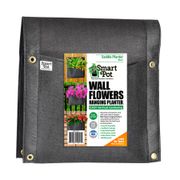 Smart Pot&reg; Wall Flower Saddle Planter 6-Gallon Fabric Planter (Black) Thumb