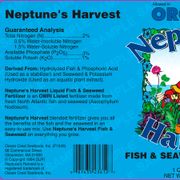 Neptune's Harvest Organic Fish & Seaweed  (2-3-1) Fertilizer 36 oz. Alternate Image 2