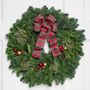 Classic Christmas Wreath with Lights