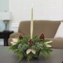 Winter Shimmer Holiday Centerpiece