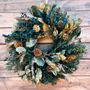 Winter Radiance Preserved Floral Wreath