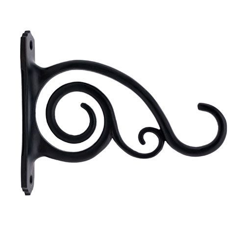 Restorers Brass Scroll Plant Hanger - Pair Image