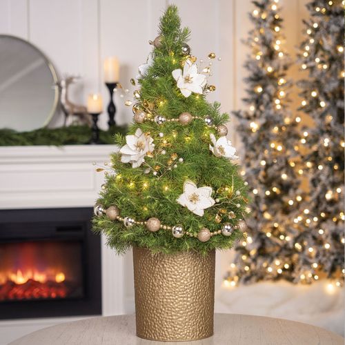 Winter Shimmer Decorated Christmas Treeimage