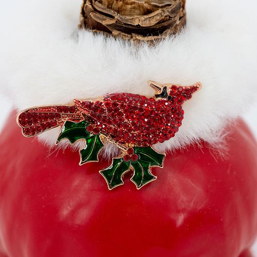 Cheerful Cardinal Minerva Waxed Amaryllis Bulb Image