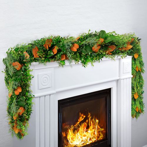 Fresh Bunches Magnolia Garland Image