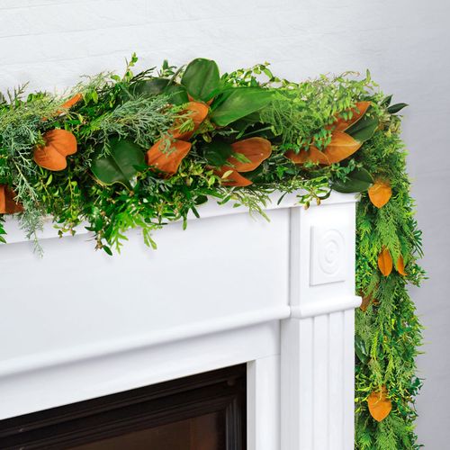 Fresh Bunches Magnolia Garland Image