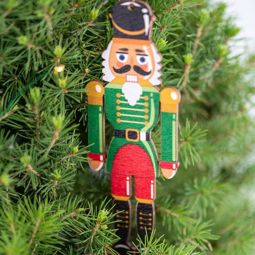 Nutcracker Noel Living Tabletop Christmas Tree Image