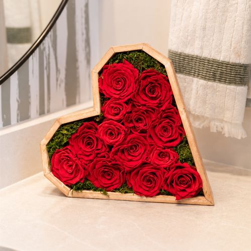 Preserved Red Rose Sweetheart Gift Image