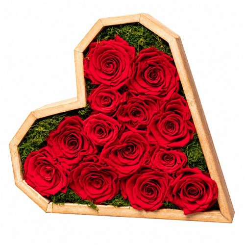Preserved Red Rose Sweetheart Gift Image