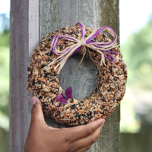 Wildfare Bird Seed Wreath Image