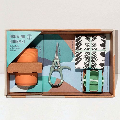 Modern Sprout Growing Gourmet Indoor Herb Garden Image