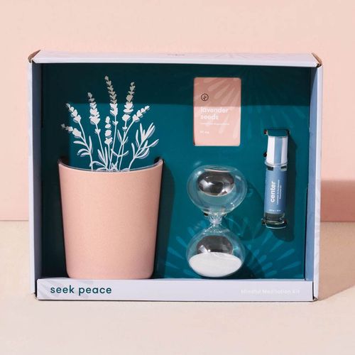 Modern Sprout Seek Peace Lavender Gift Set Image